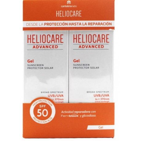 PACK HELIOCARE ADVANCED SPF50+ GEL 200ML